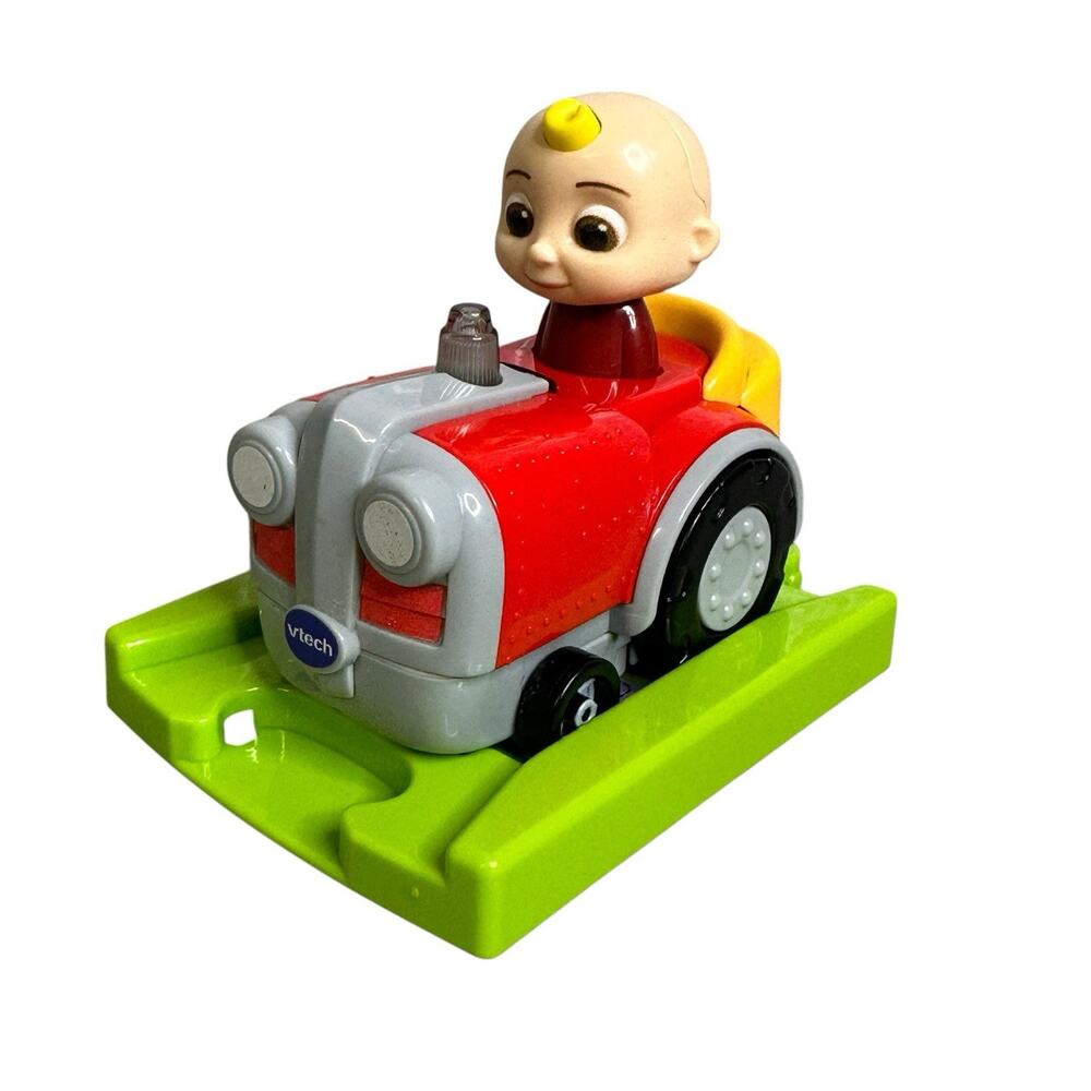 VTech CoComelon Go! Go! Smart Wheels JJ's Tractor and Track Tested Works